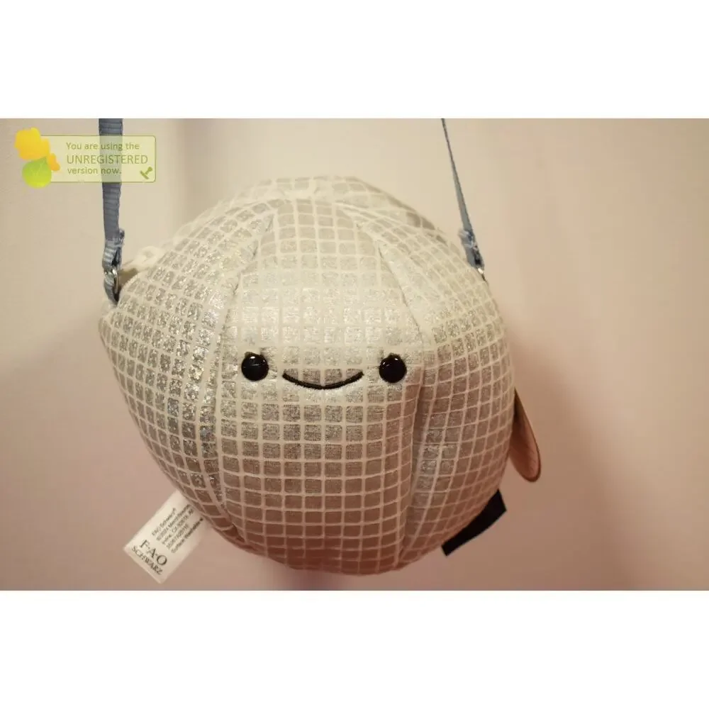 FAO Schwarz Cliqs Plush Disco Ball Purse